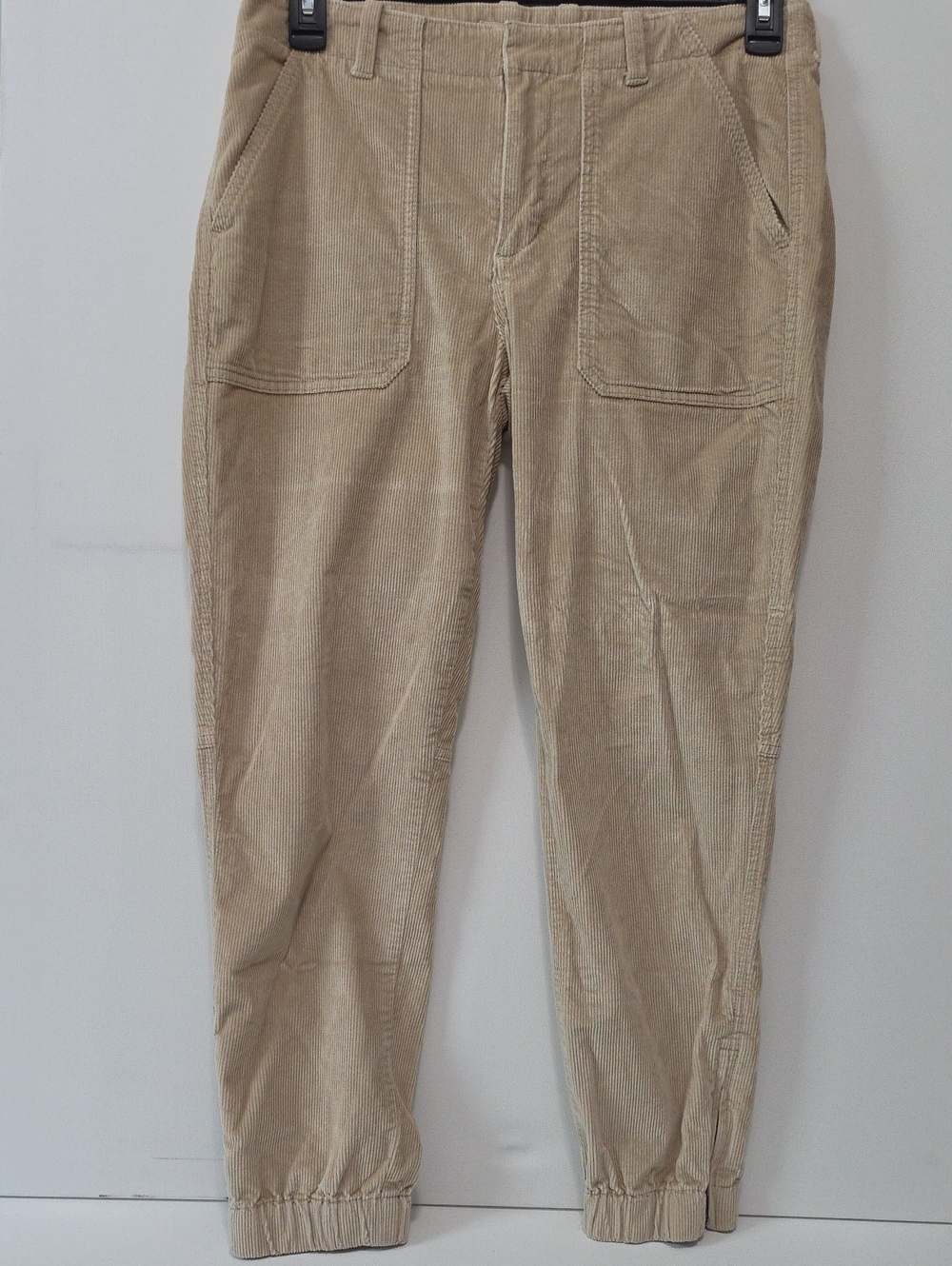 Banana Republic Women's Khaki Corduroy Jogger Pants